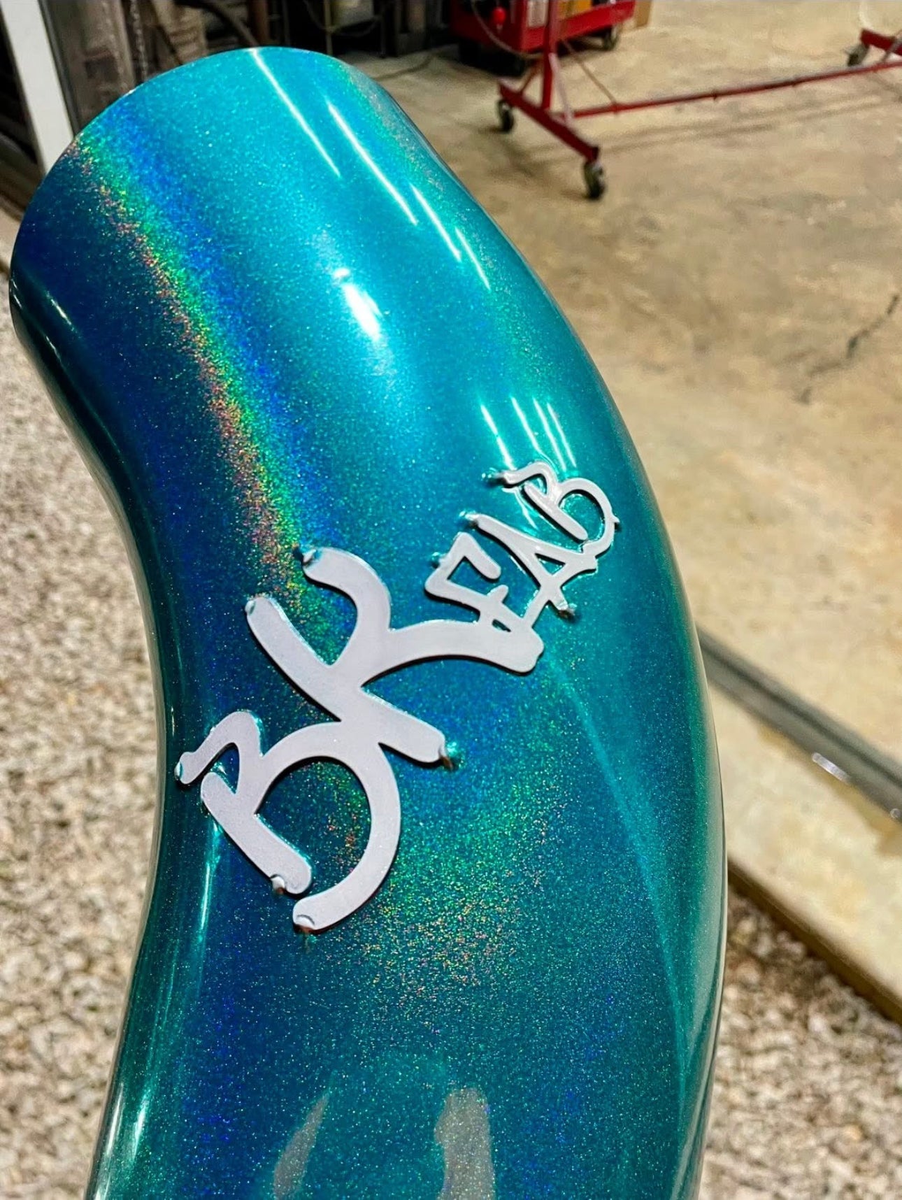 Custom powder coating
