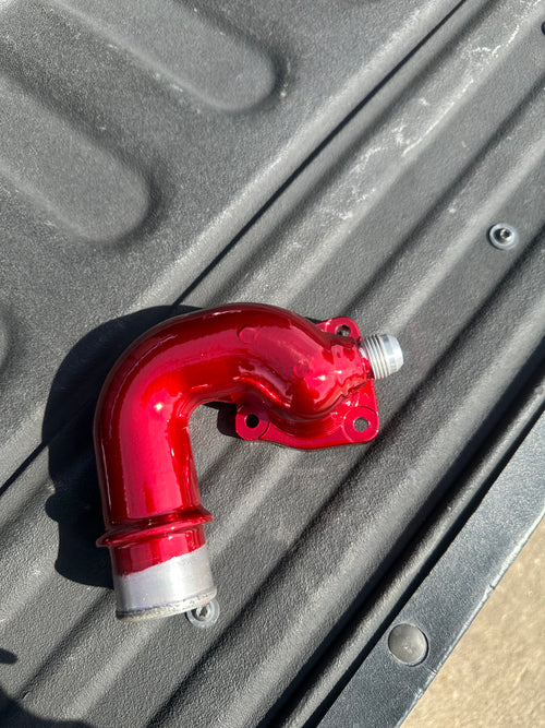 03-18 Thermostat housing with -10AN Fitting
