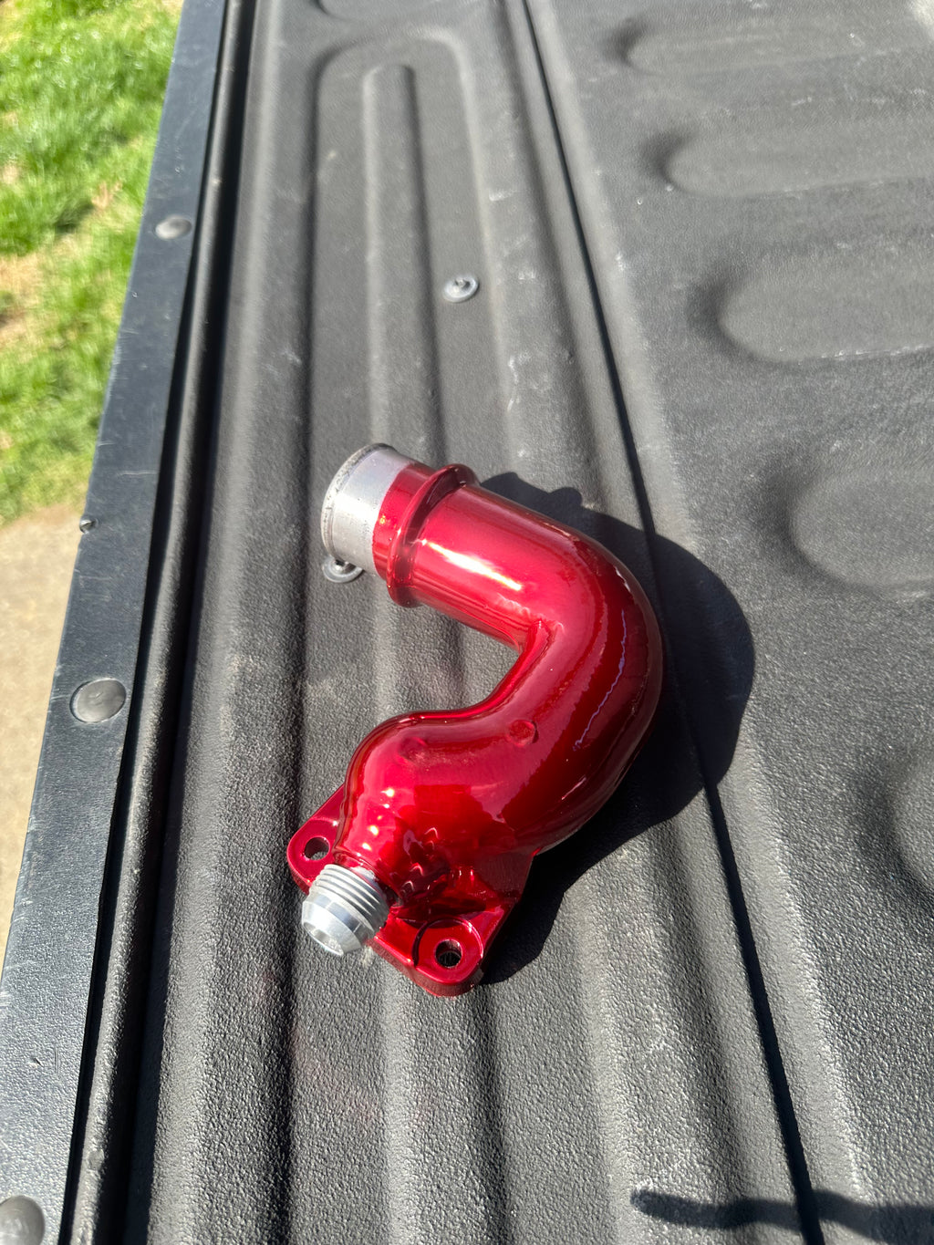03-18 Thermostat housing with -10AN Fitting